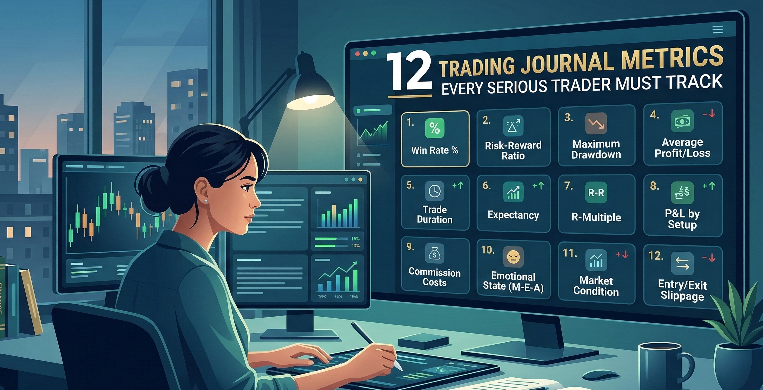 The 12 Trading Journal Metrics Every Serious Trader Must Track