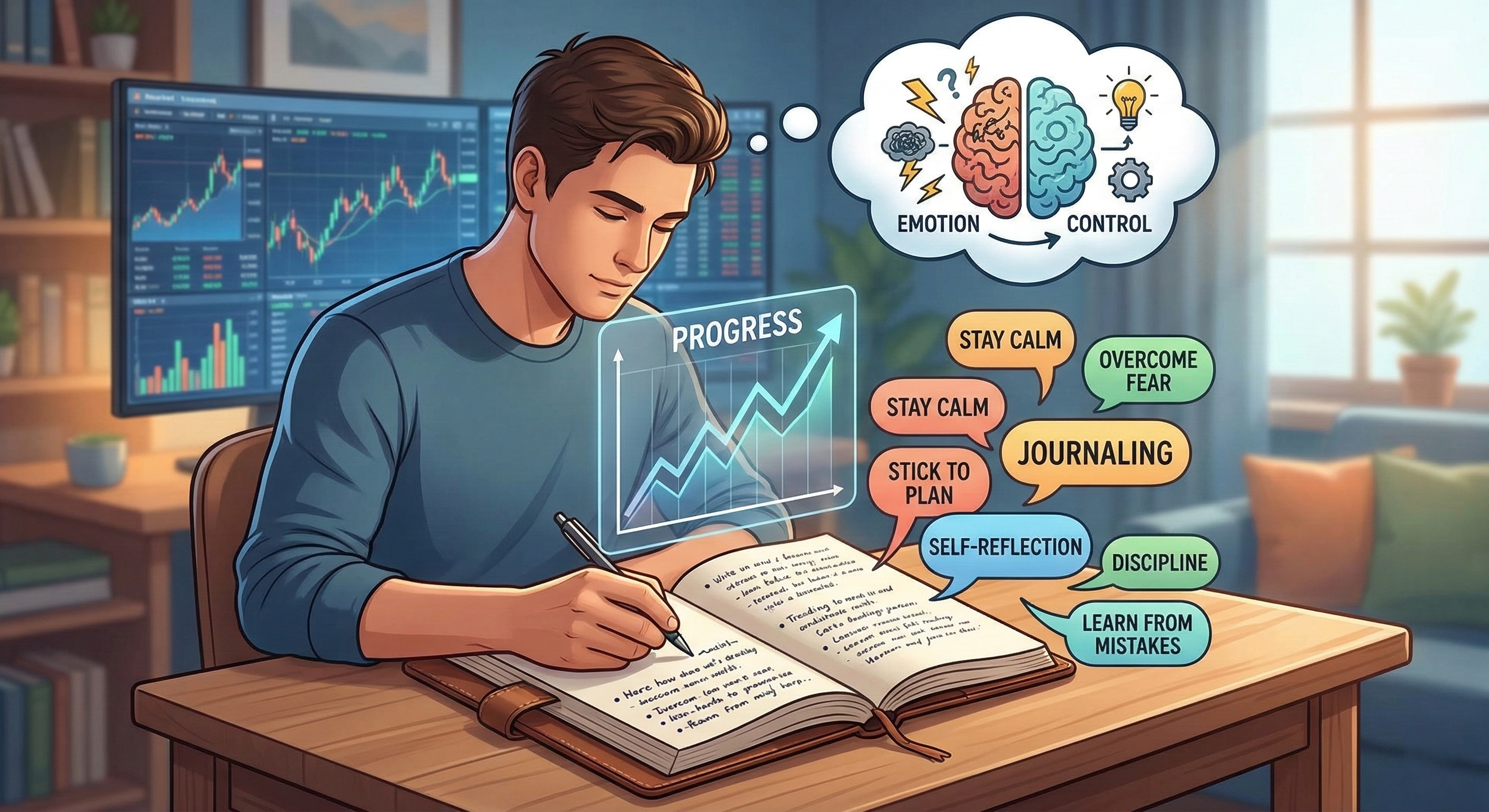 Trading Psychology: How to Use Your Trading Journal to Control Emotions