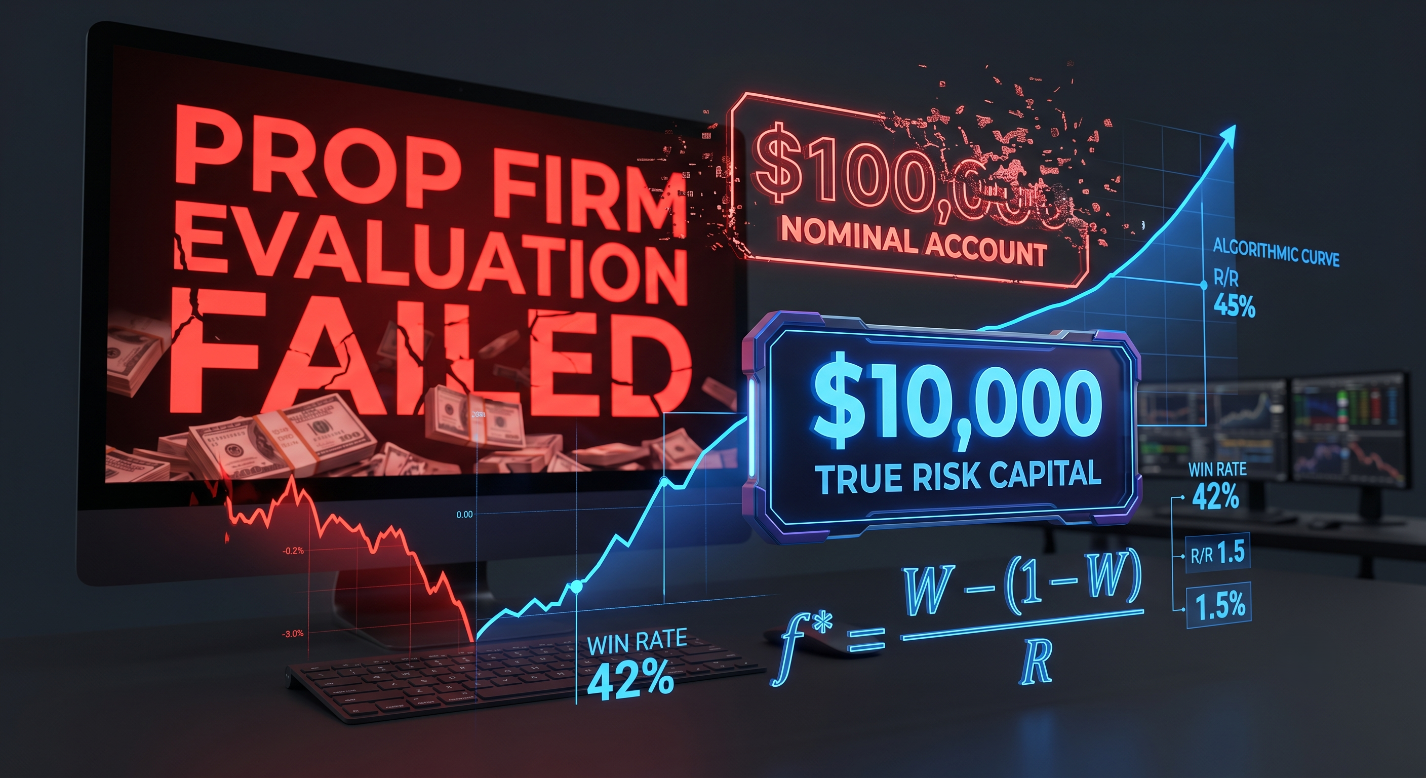 How to Use the Kelly Criterion for Prop Firm Challenges