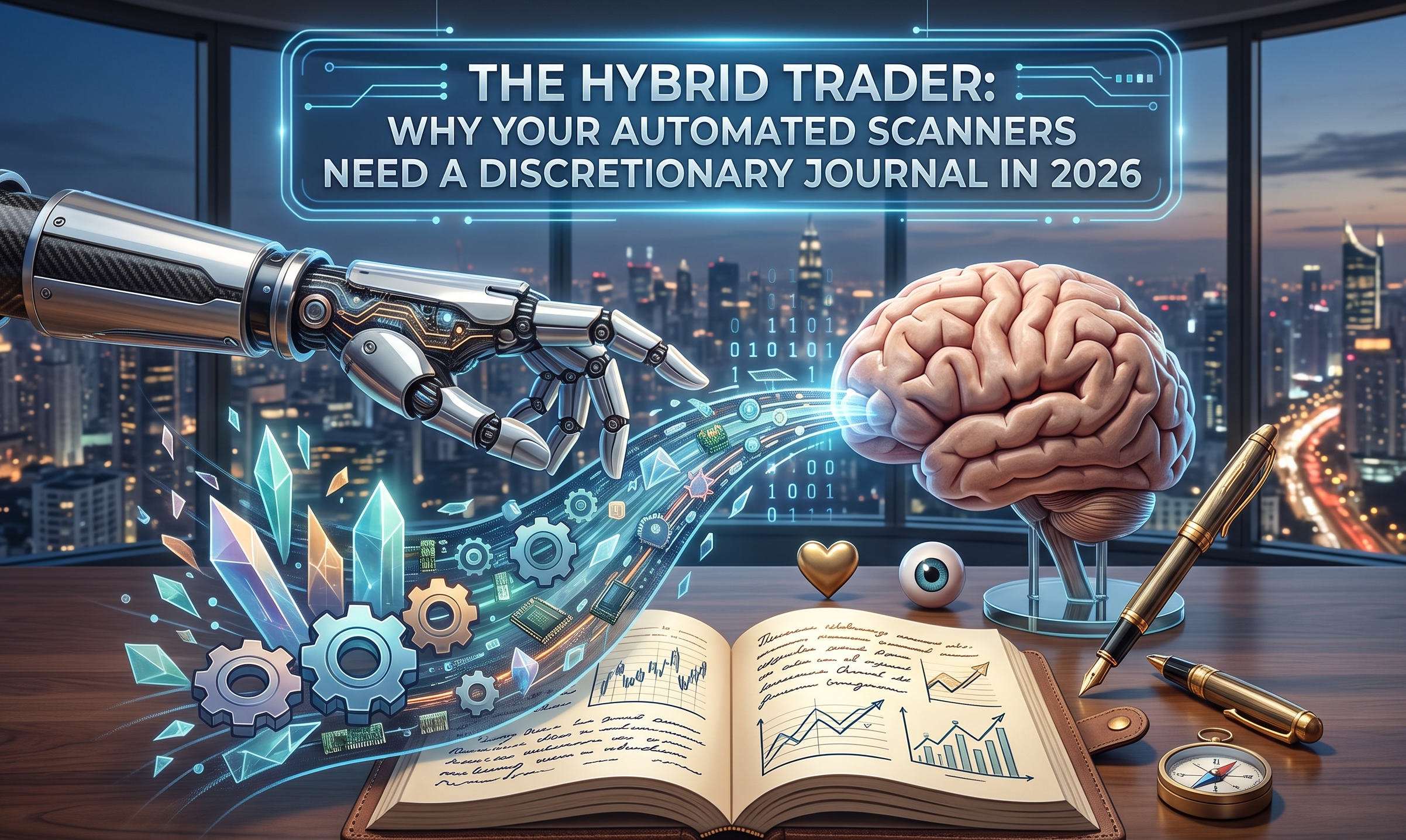The Hybrid Trader: Why Your Automated Scanners Need a Discretionary Journal in 2026